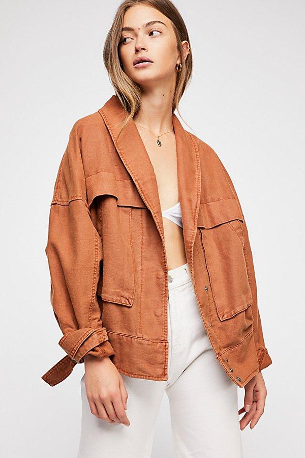 Wildside Utility Jacket By Free People